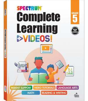 Spectrum Complete Learning + Videos Workbook de Spectrum