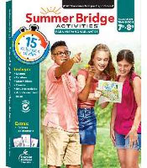 Summer Bridge Activities Spanish 7-8, Grades 7 - 8 de Summer Bridge Activities