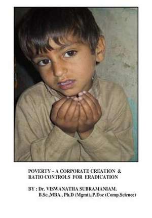 Poverty de Dr Viswanatha Subramaniam