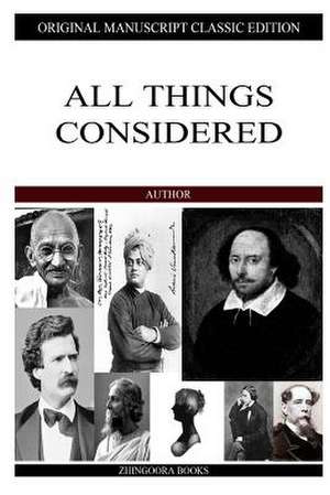 All Things Considered de G. K. Chesterton