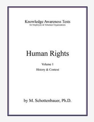 Human Rights de M. Schottenbauer