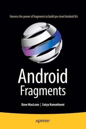 Android Fragments de Dave MacLean