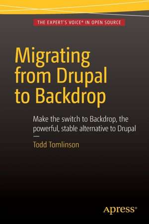 Migrating from Drupal to Backdrop de Todd Tomlinson