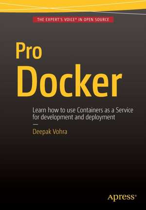 Pro Docker de Deepak Vohra