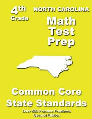 North Carolina 4th Grade Math Test Prep de Teachers' Treasures