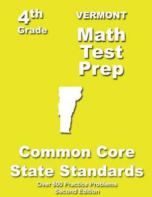 Vermont 4th Grade Math Test Prep de Teachers' Treasures