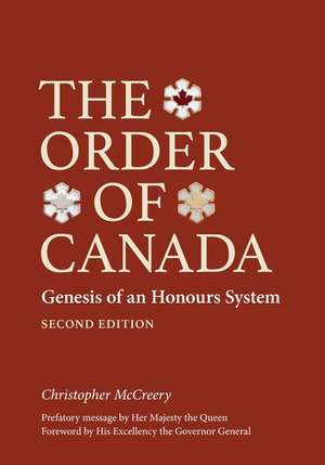 Order of Canada de Christopher McCreery