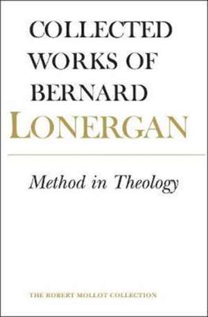 Method in Theology de Bernard Lonergan