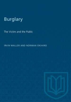 Burglary de Irvin Waller