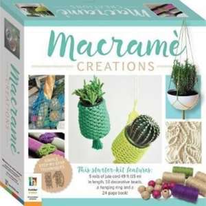 Macrame Creations (tuck box) de Hinkler Pty Ltd