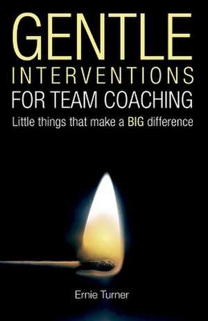 Gentle Interventions for Team Coaching de Ernie Turner