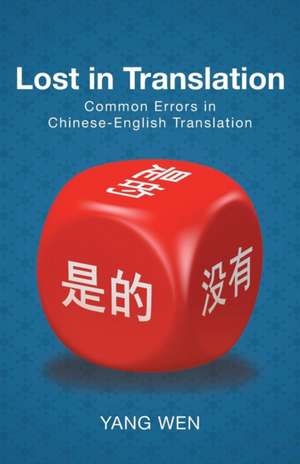 Lost in Translation de Yang Wen