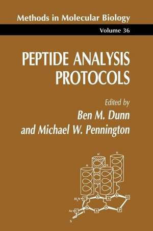 Peptide Analysis Protocols de Ben M. Dunn