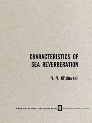 Characteristics of Sea Reverberation de V. V. Ol shevskii