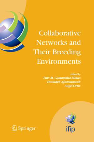 Collaborative Networks and Their Breeding Environments: IFIP TC 5 WG 5.5 Sixth IFIP Working Conference on VIRTUAL ENTERPRISES, 26-28 September 2005, Valencia, Spain de Luis M. Camarinha-Matos