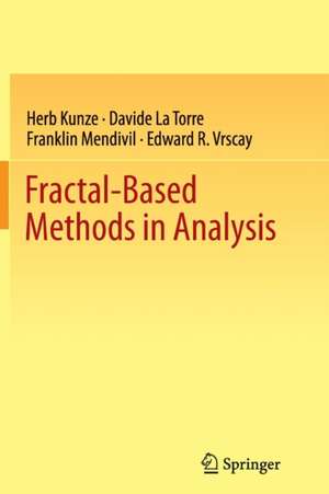 Fractal-Based Methods in Analysis de Herb Kunze