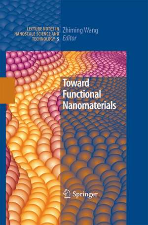 Toward Functional Nanomaterials de Zhiming M Wang