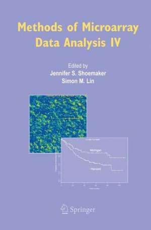 Methods of Microarray Data Analysis IV de Jennifer S. Shoemaker