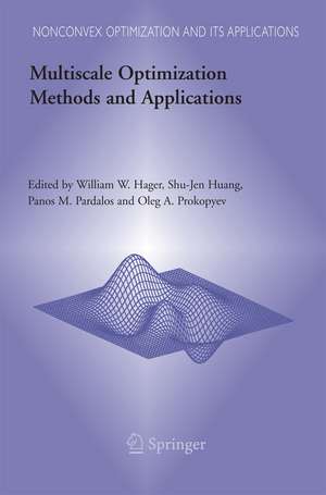 Multiscale Optimization Methods and Applications de William W. Hager