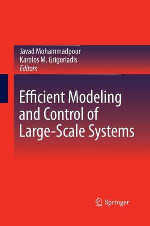 Efficient Modeling and Control of Large-Scale Systems de Javad Mohammadpour