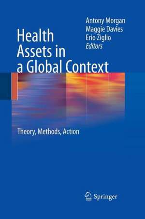 Health Assets in a Global Context: Theory, Methods, Action de Antony Morgan