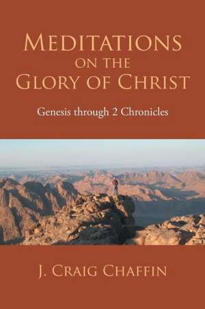 Meditations on the Glory of Christ de J. Craig Chaffin