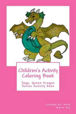 Children's Activity Coloring Book de Anna Marie Day