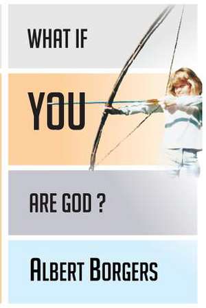 What If You Are God? de Albert Borgers