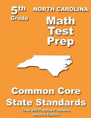 North Carolina 5th Grade Math Test Prep de Teachers' Treasures