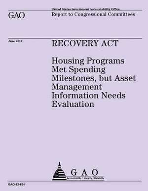 Recovery ACT de U S Government Accountability Office