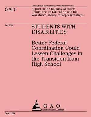 Students with Disabilities de Government Accountability Office (U S )