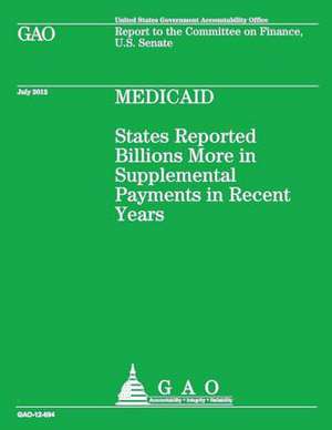 Medicaid de Government Accountability Office (U S )