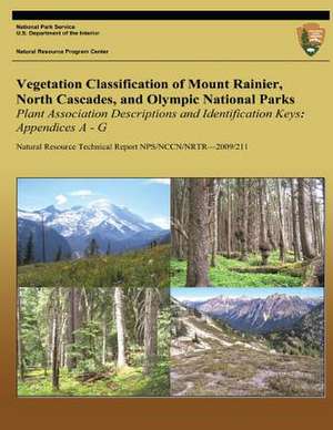 Vegetation Classification of Mount Rainier, North Cascades, and Olympic National Parks de National Park Service