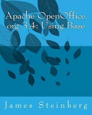 Apache Openoffice.Org 3.4 de Steinberg, Prof James