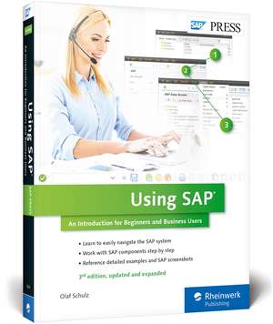 Using SAP Erp: An Introduction for Beginners and Business Users de Olaf Schulz