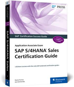 SAP S/4HANA Sales Certification Guide de Darío Franco