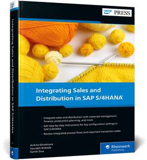 Integrating Sales and Distribution in SAP S/4HANA de Ankita Ghodmare