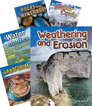 Earth and Space Science Grade 2: 5-Book Set (Content and Literacy in Science) de Teacher Created Materials