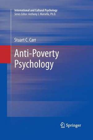 Anti-Poverty Psychology de Stuart C. Carr