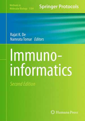 Immunoinformatics de Rajat K. De