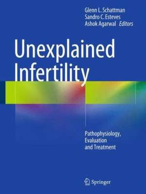 Unexplained Infertility: Pathophysiology, Evaluation and Treatment de Glenn L. Schattman