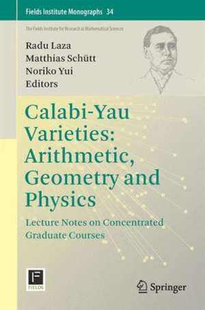 Calabi-Yau Varieties: Arithmetic, Geometry and Physics: Lecture Notes on Concentrated Graduate Courses de Radu Laza