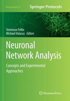 Neuronal Network Analysis: Concepts and Experimental Approaches de Tommaso Fellin