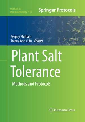 Plant Salt Tolerance: Methods and Protocols de Sergey Shabala