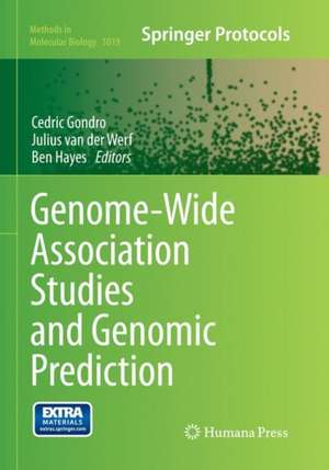 Genome-Wide Association Studies and Genomic Prediction de Cedric Gondro