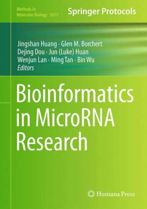 Bioinformatics in MicroRNA Research de Jingshan Huang