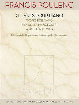 Francis Poulenc - Works for Piano de Francis Poulenc