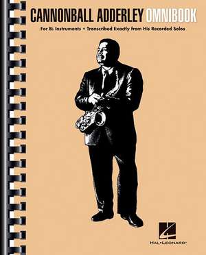 Cannonball Adderley - Omnibook de Cannonball Adderley