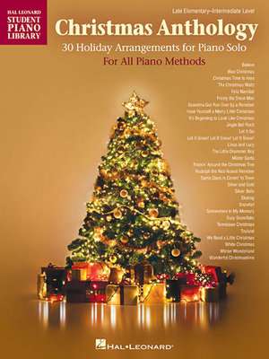 Christmas Anthology de Hal Leonard Corp