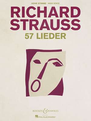 57 Lieder: For High Voice and Piano de Richard Strauss